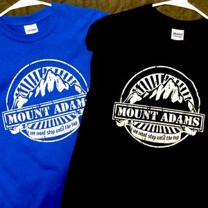 3for$15  NWOT Pair medium Mount Adams T-shirts